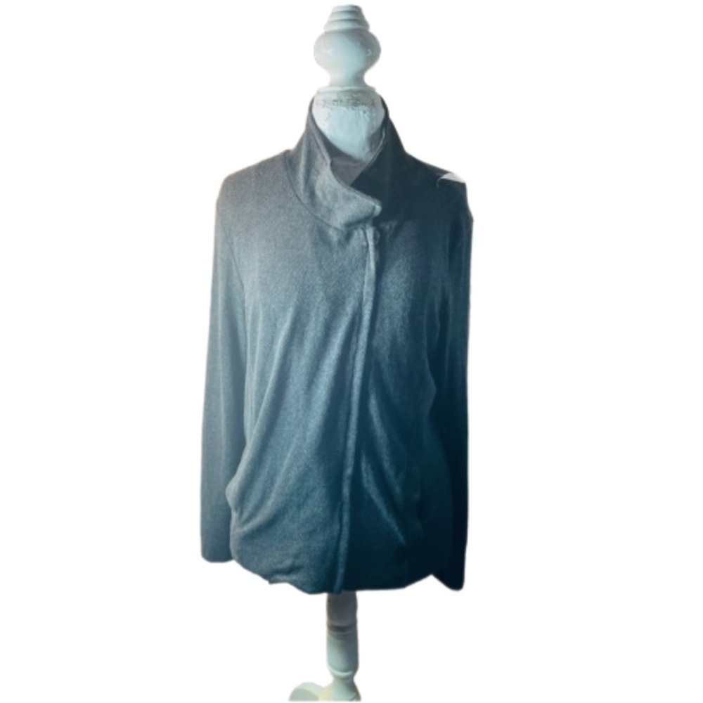NWT Tart Speckled Full Zip Quilted Windbreaker/Coat Lightweight High Collar SZ L